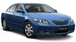 Family car hire, large, full size, Toyota Camry, Ford Falcon, Surfers Paradise, Gold Coast Airport.