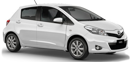 Subcompact car hire, small, Toyota Yaris, Nissan Micra, Surfers Paradise, Gold Coast Airport, Brisbane Airport.